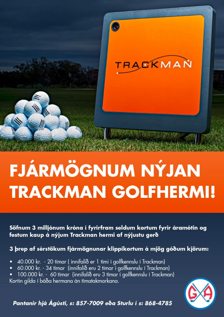 Áætlun um að kaupa nýjan Trackman