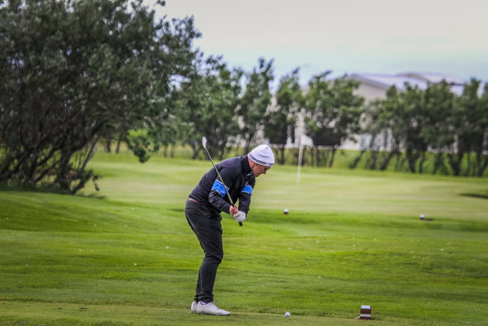 Víðir Steinar var hluti af sveit GA um helgina