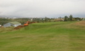 Framkvæmdir við 12. og 17.flöt