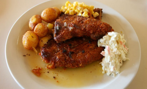 Kótilettur í hádeginu 27.sept