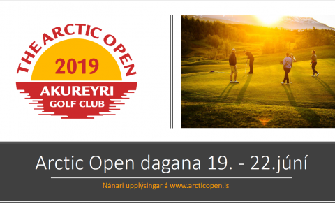 Sjálfboðaliðar óskast á Arctic Open 2019
