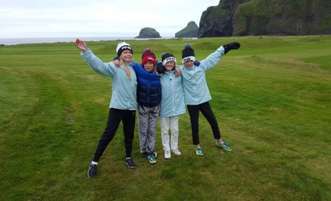 Unglingasveitir GA fóru vel af stað um helgina.