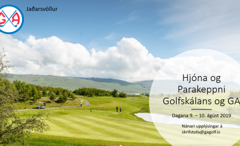 Staðan í Hjóna- og parakeppni Golfskálans og GA