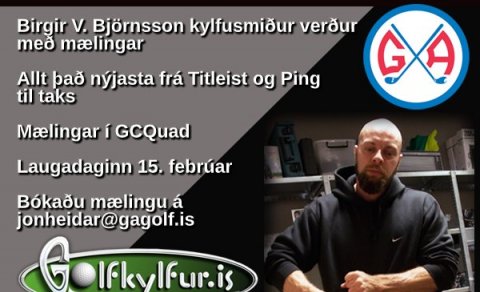 Ennþá laust hjá Bigga í kylfumælingar