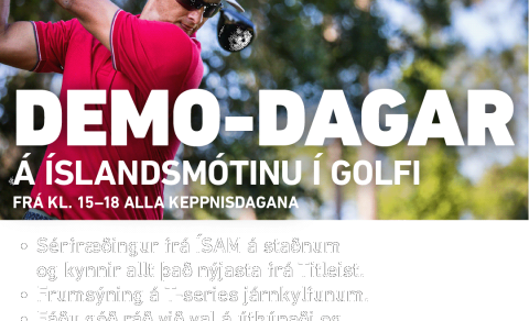 Demo-Dagar á Íslandsmótinu