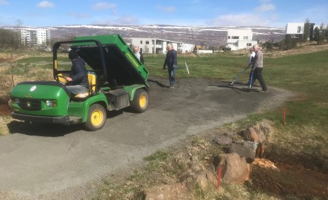 Vinnudagur á sunnudaginn