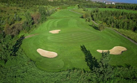 Sprenging í golfhringjum GA félaga á Jaðarsvelli