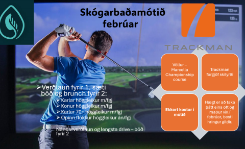 Úrslit úr febrúarmóti Skógarbaðanna í Trackman hermum