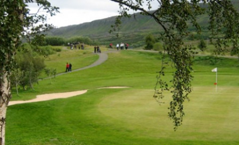 Jaðarsvöllur lokar um helgina vegna frosts