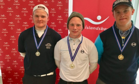 Okkar menn í 1-3 sæti í 19-21 mynd:seth@golf.is