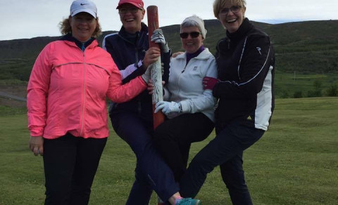 Kvennagolf mánudag 12.júní