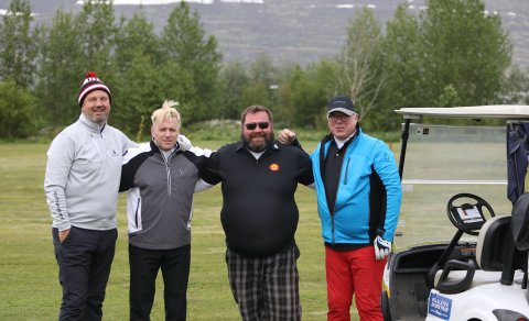 Það var mikið fjör meðal keppenda á fyrsta degi!