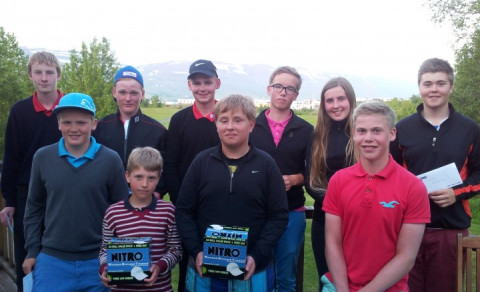 Verðlaunahafar kvöldsins