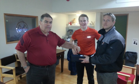 Dregið í happdrætti