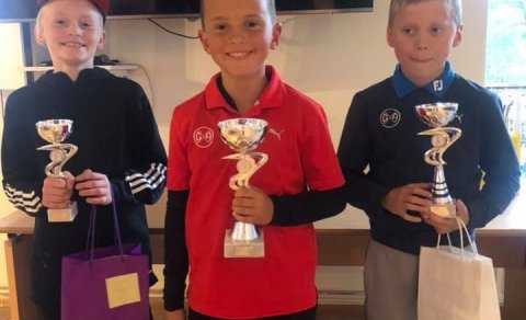 Styrktarmót barna- og unglingastarfs GA - úrslit