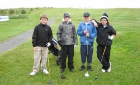 Ævarr, Elmar Þór, Óskar og Anton Freyr