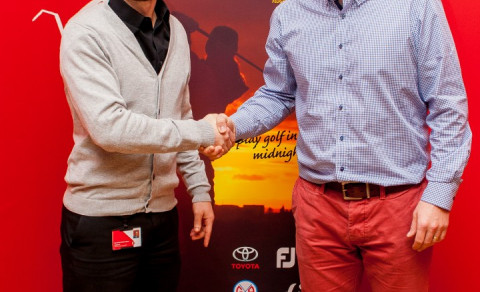 Bjarni Freyr hjá Vodafone og Ágúst hjá GA