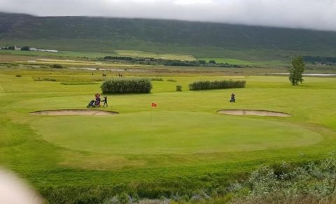 GA félögum gefst kostur á að spila golfvöllinn á Dalvík gjaldfrjálst til og með 31.ágúst