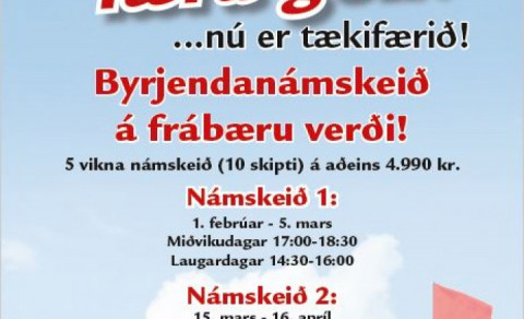 Byrjendanámskeið í Golfhöllinni