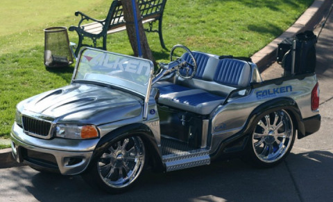 Vilt þú leigja golfbíl í sumar?