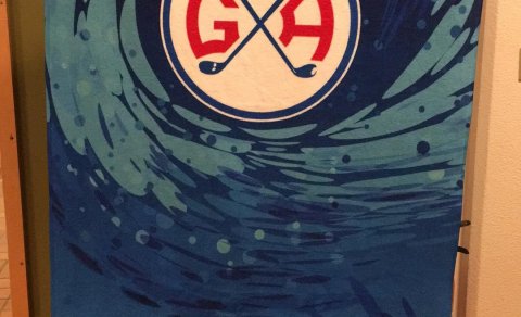 GA handklæði til sölu