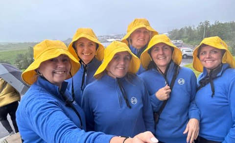 Vætusamt var það á Húsavík