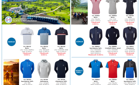 GA merkt föt - mátunardagar