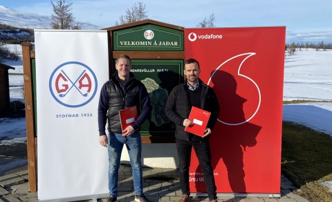 Steindór Kristinn framkvæmdarstjóri GA og Bjarni Freyr rekstrarstjóri Norðurlands