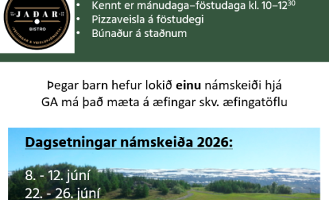 Golfskóli GA verður á sínum stað í sumar