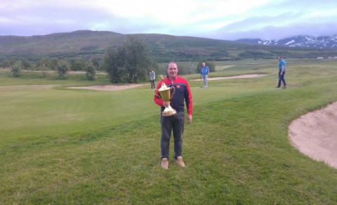 Helgi Gunnlaugsson - Arctic Open meistari 2016