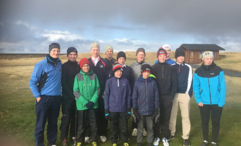 Vel heppnuð æfingaferð í Leiruna