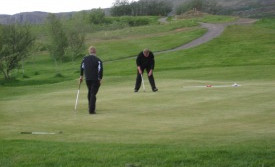 Kristján og Ingvar Karl í bráðabana