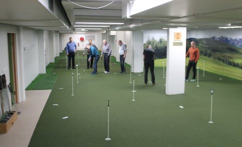 Púttmót á laugardagskvöldið