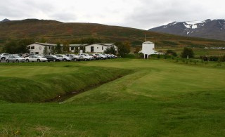 Æfingasvæðið opnar á fimmtudag