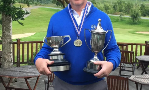 Jón Gunnar vann bæði með og án forgjafar