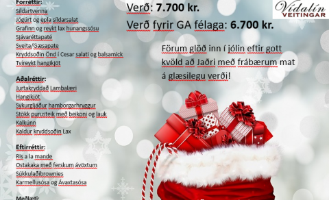 Jólahlaðborð GA 2018