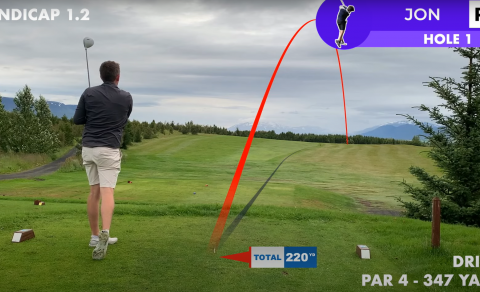 Jon Perkins - -Youtube golfari með skemmtilegt myndband af Jaðarsvelli