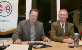 Halldór formaður GA og David Barnwell