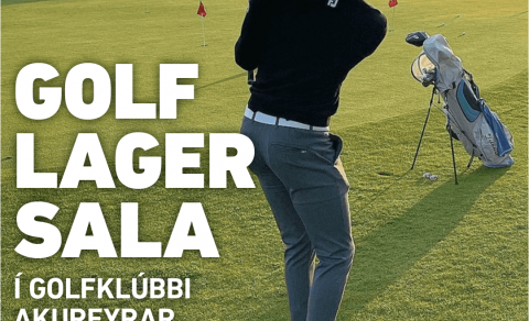 Lagersala FootJoy/Titleist/Ping á Akureyri
