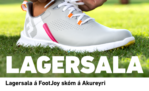 Lagersala af FJ skóm á Jaðri um helgina