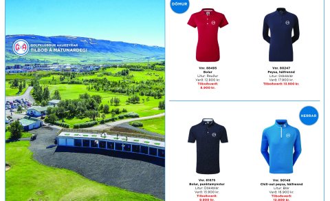 GA merkt föt - hægt að máta í afgreiðslu GA