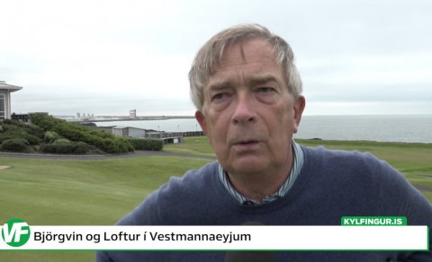 Björgvin flottur í Vestmannaeyjum