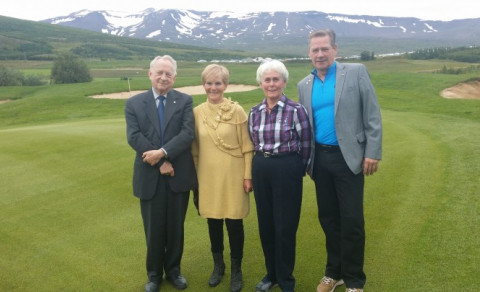 Haraldur, Anna Freyja, Rósa og Halldór