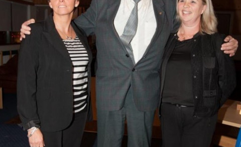 Sigurður Stefánsson sæmdur gullmerki GA