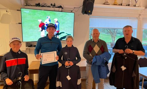 Ágúst Már, Magnús, Bryndís Eva, Vigfús Ingi og Valdimar Freysson.