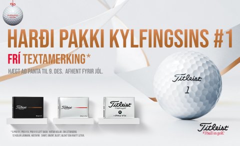 Harði jólapakki kylfingsins