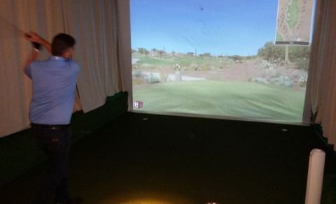 Tveir golfhermar af fullkomnustu gerð í boði í Golfhöllinni