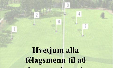 Trackman range kynning á miðvikudag