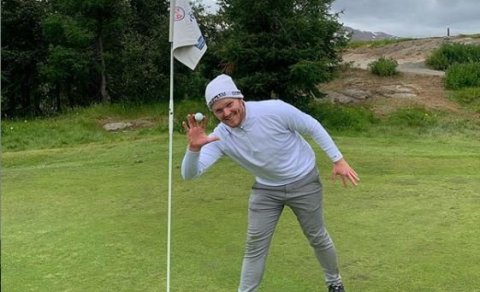 Víðir eftir draumahöggið